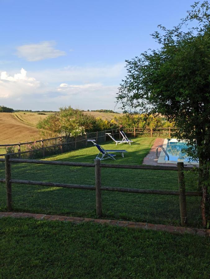 Villa Podere Cartaio Bio Estate Pool AirC San Rocco a Pilli Exterior foto