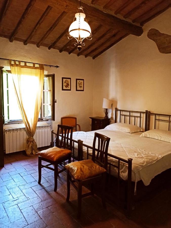 Villa Podere Cartaio Bio Estate Pool AirC San Rocco a Pilli Exterior foto