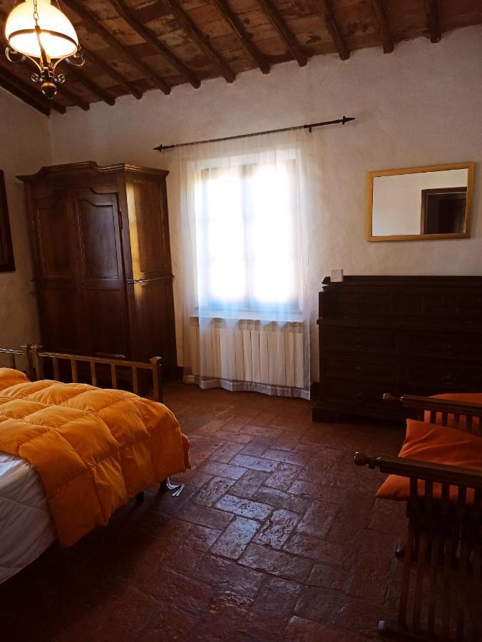Villa Podere Cartaio Bio Estate Pool AirC San Rocco a Pilli Exterior foto