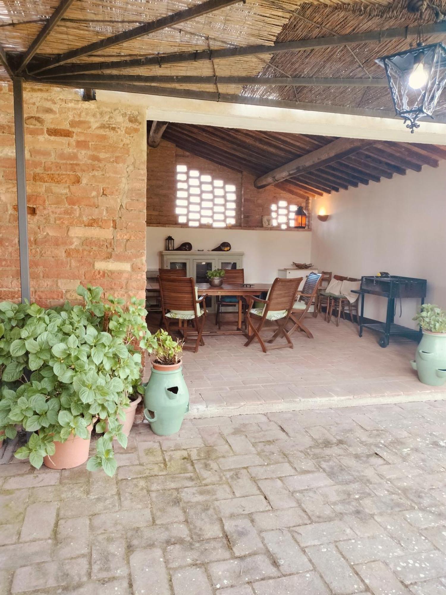 Villa Podere Cartaio Bio Estate Pool AirC San Rocco a Pilli Exterior foto