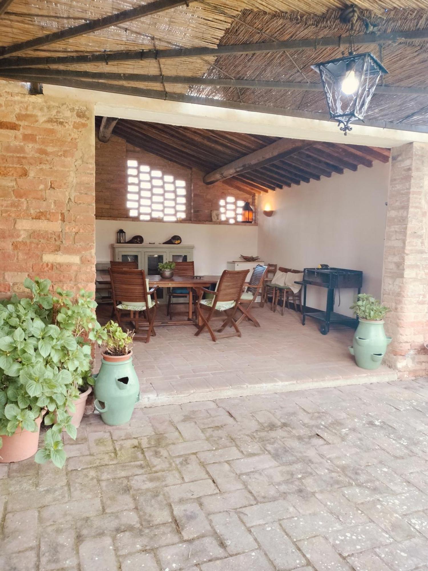 Villa Podere Cartaio Bio Estate Pool AirC San Rocco a Pilli Exterior foto